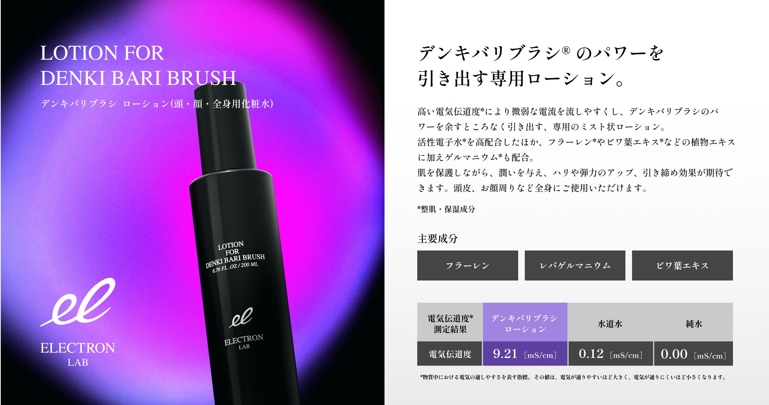大阪店 デンキバリブラシ el DENKI BARI BRUSH BLACK - 美容/健康